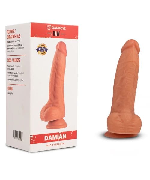 Dildo Realista Damian Piel