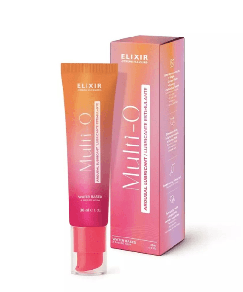 Gel Lubricante Íntimo Multiorgasmos Multi O Elixir X 30ml Sabor