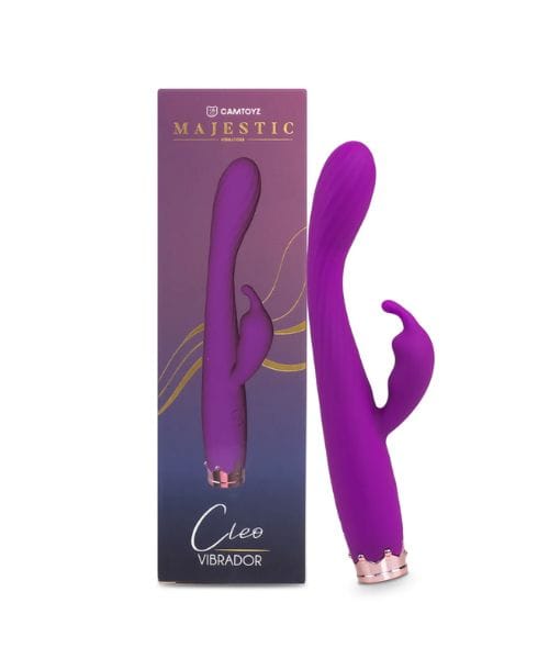 Majestic Vibrador Cleo Morado