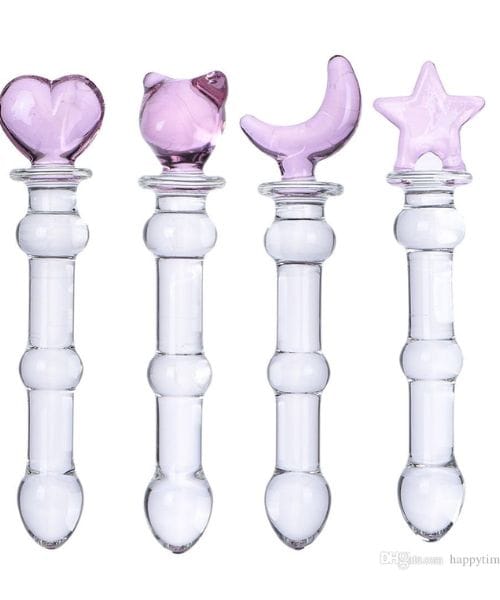 Plug Anal Cristal Estrella Luna Oso y Corazon