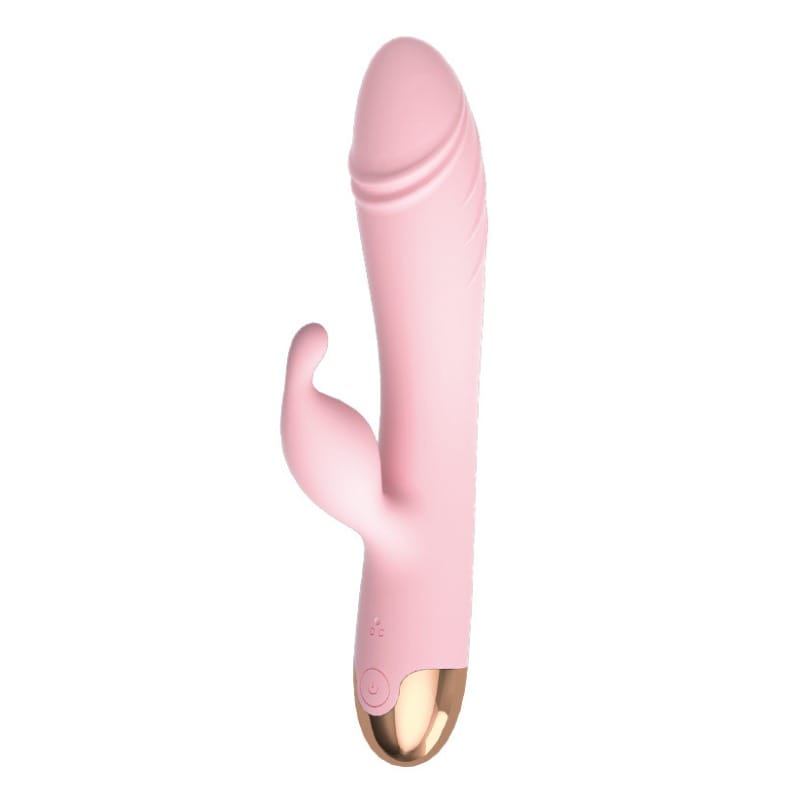 Vibrador Lust Con Rotación Y Estimulador Clitorial Ll-B2225 Recargable